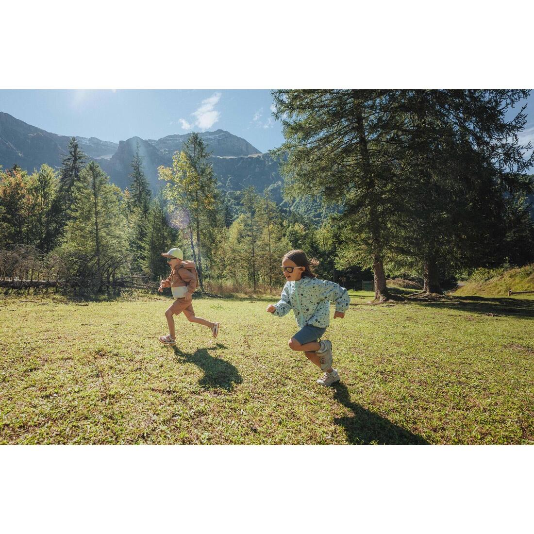 Pantalon modulable de randonnée enfant 2-6 ans, MH100 Easy bleu