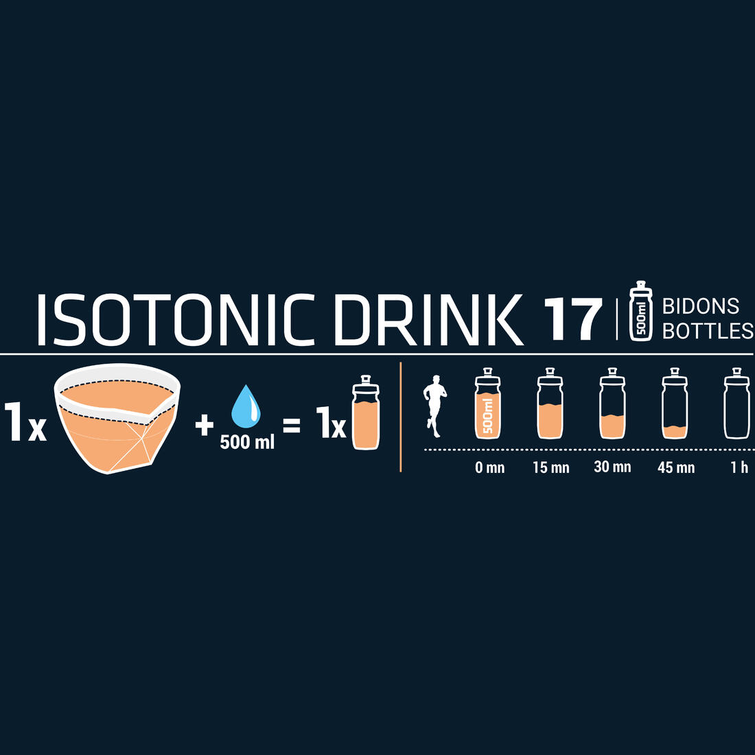 Boisson isotonique en poudre + de 3h fraise cerise, ISO+ 650g