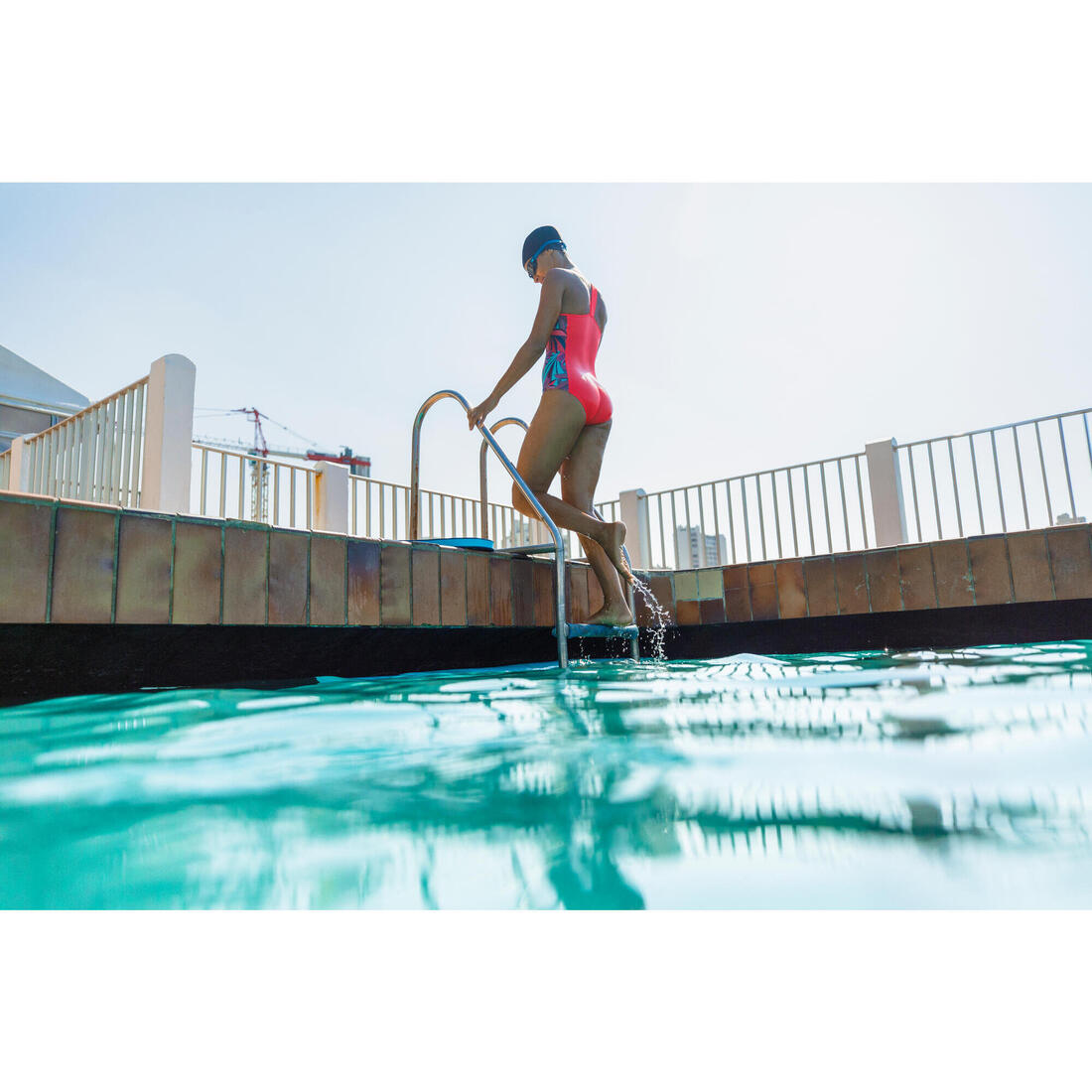 Maillot de Bain 1 Pièce Femme Natation Vega Light Fern