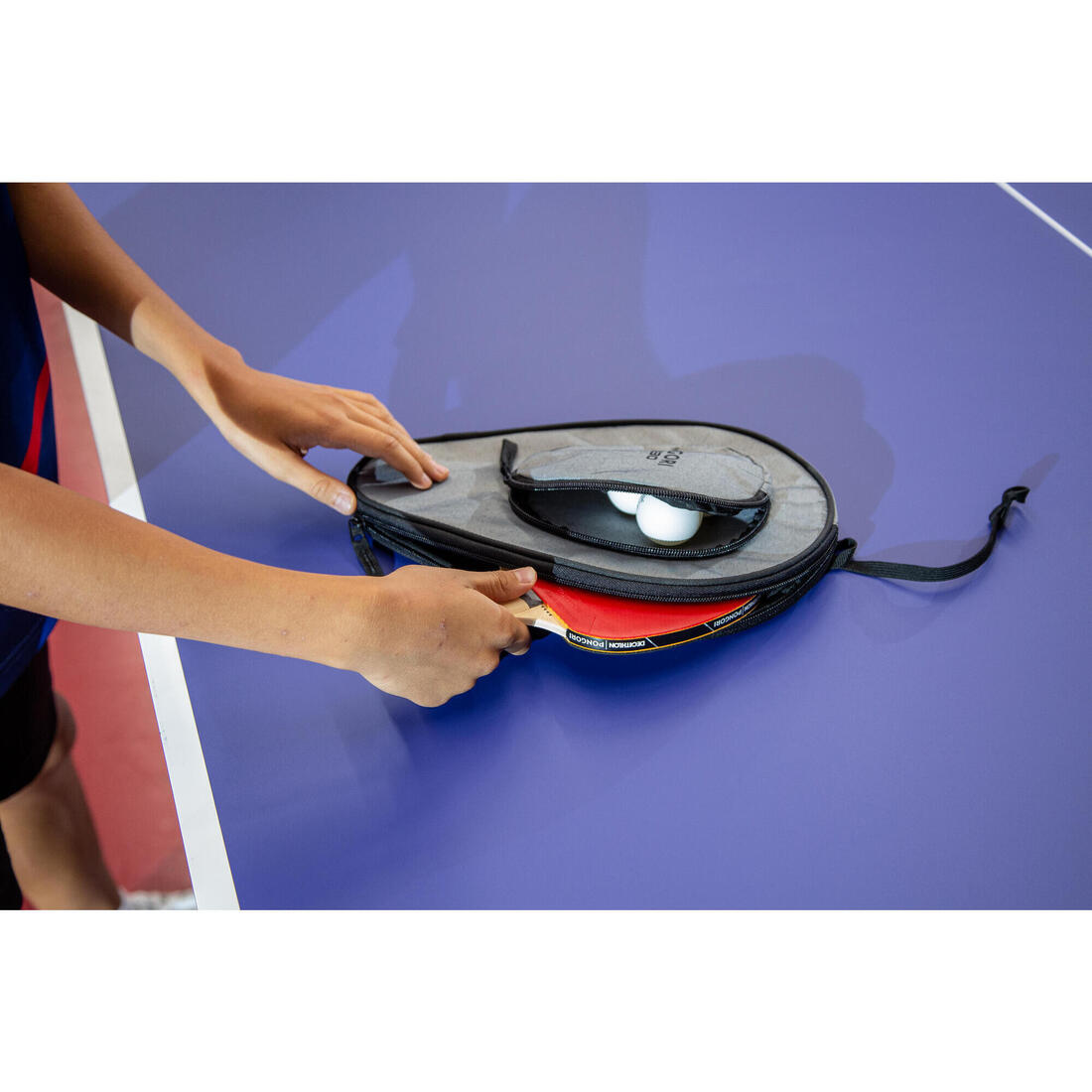 HOUSSE DE RAQUETTE DE TENNIS DE TABLE TTC 130