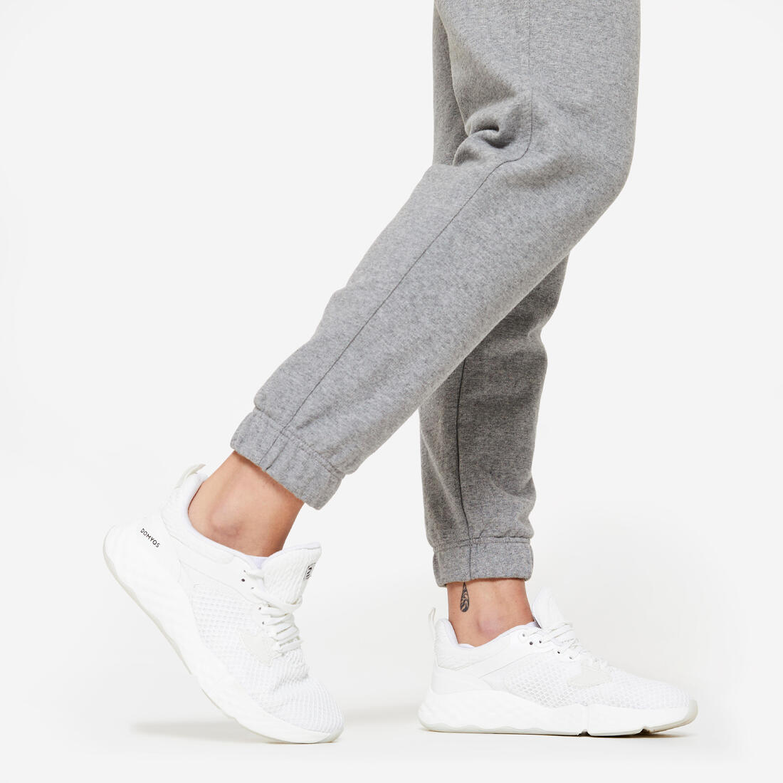 Pantalon de jogging droit en coton femme