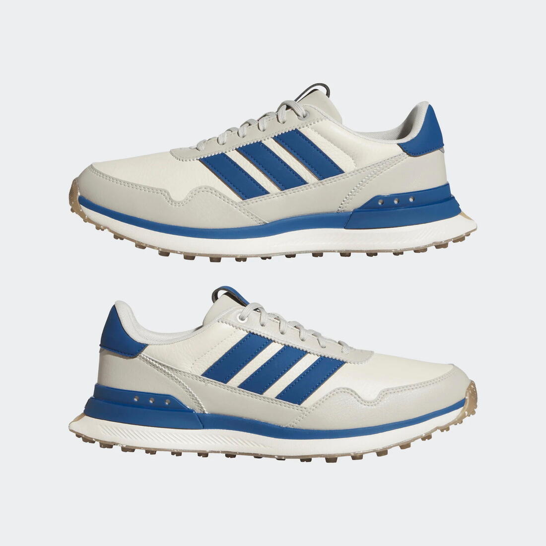 Chaussures de golf cuir imperméable, S2G beige bleu