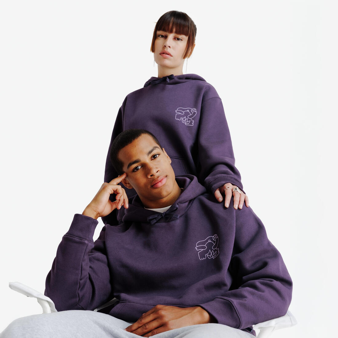 Sweat à capuche mixte, Elementals