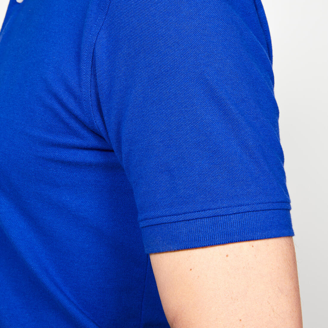 Polo de golf en coton polyester manches courtes homme, MW500