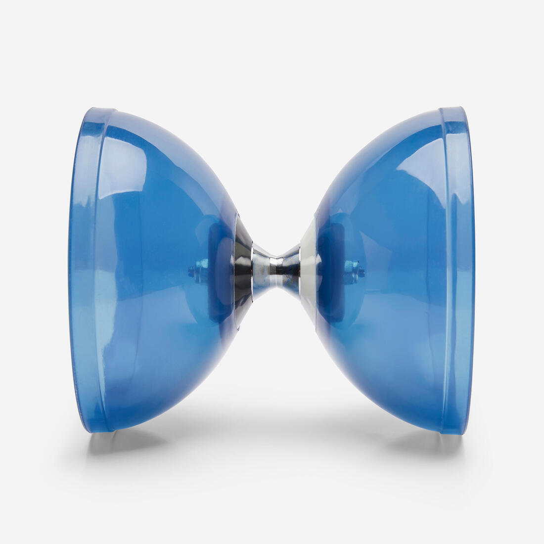 Diabolo 500 bleu à roulement avec baguettes en fibre de verre + sac de transport