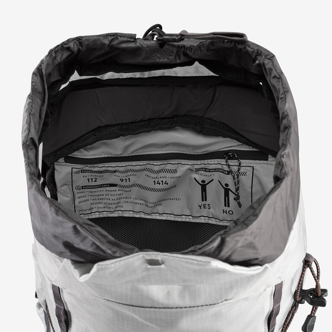 Sac à dos de randonnée montagne confortable et léger 25L, MH900