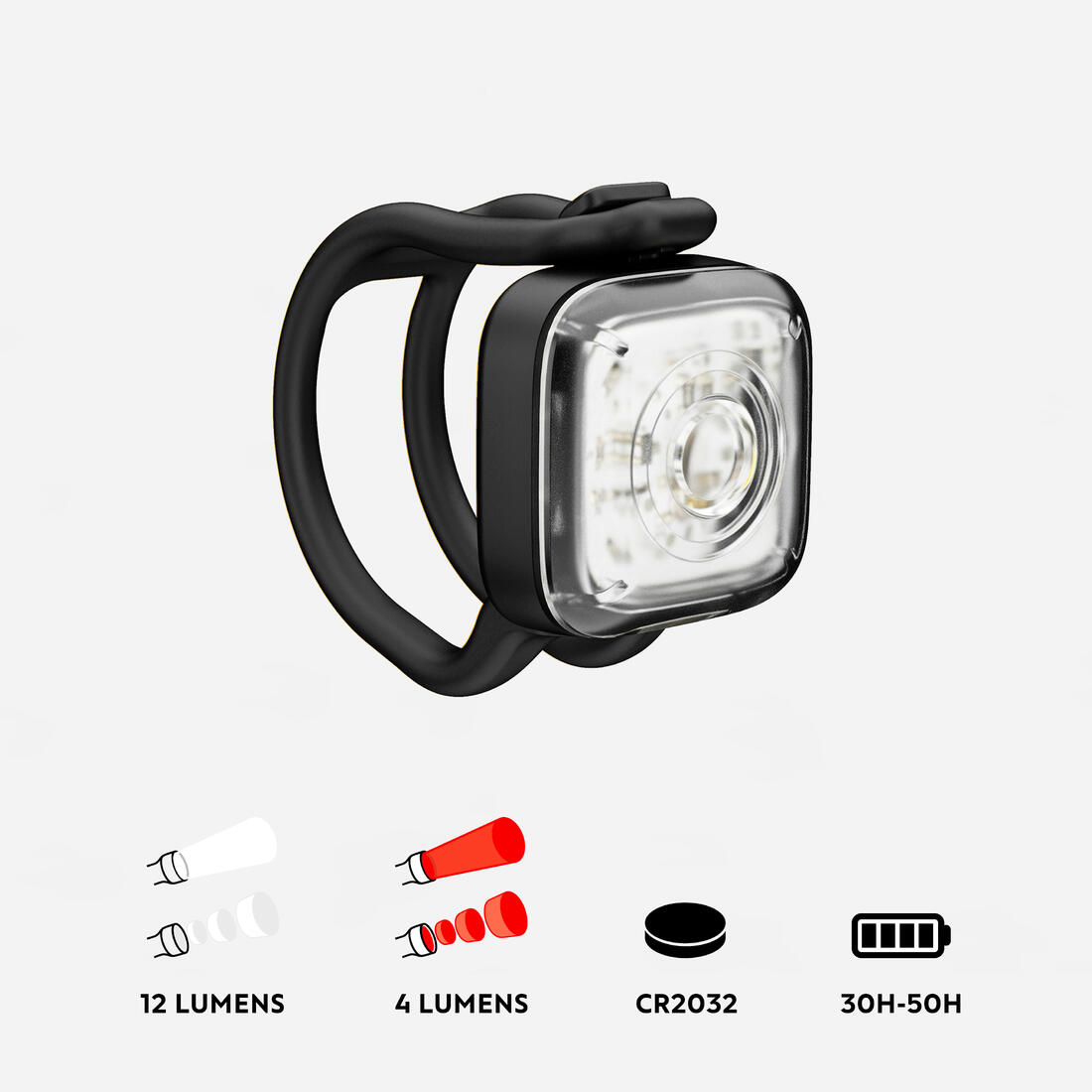 ECLAIRAGE VELO AVANT/ARRIERE SL110 A PILE