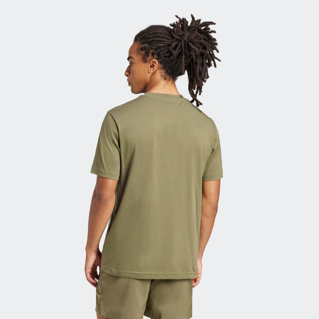 T-shirt de fitness en coton pour homme