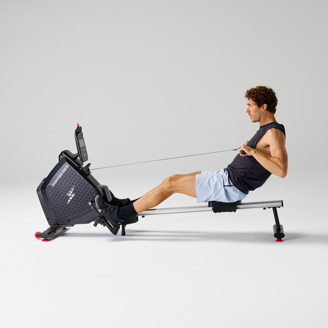 Rameur d'entraînement connecté, 500B, garanti par Decathlon