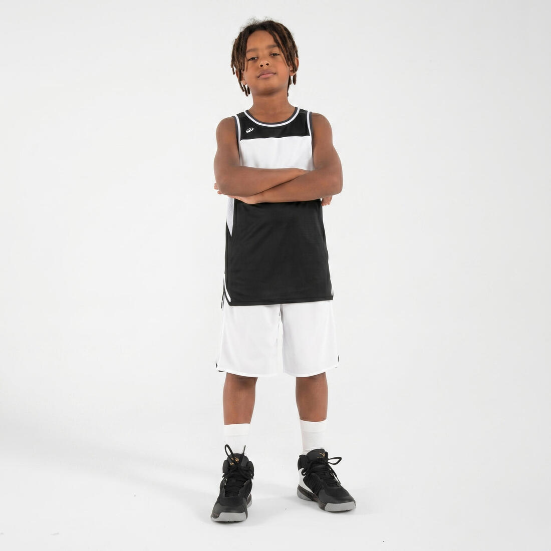 Maillot de Basketball sans manche reversible enfant - T500R JR