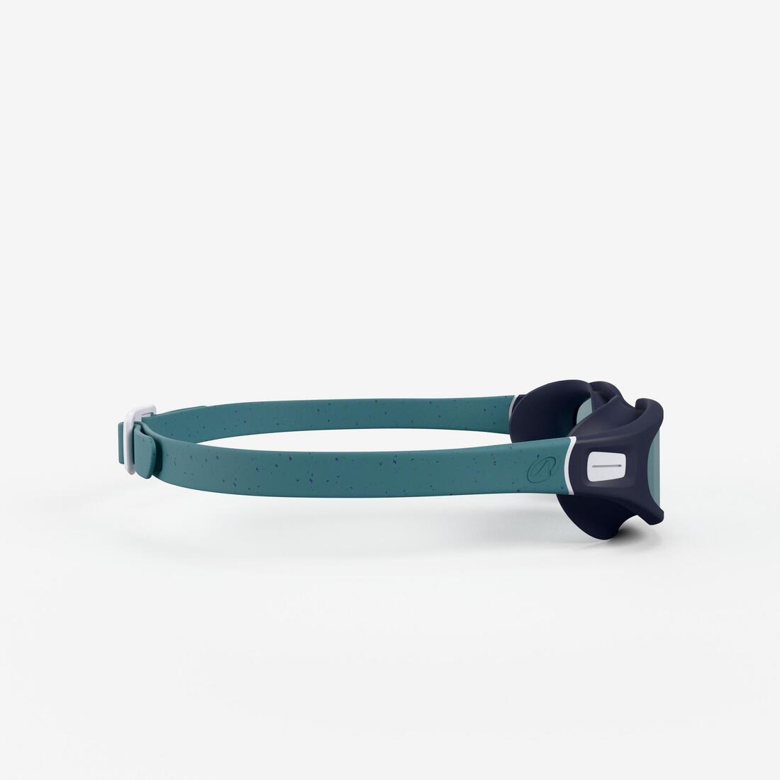 Lunettes de natation Taille L - Soft noir bleu teintées