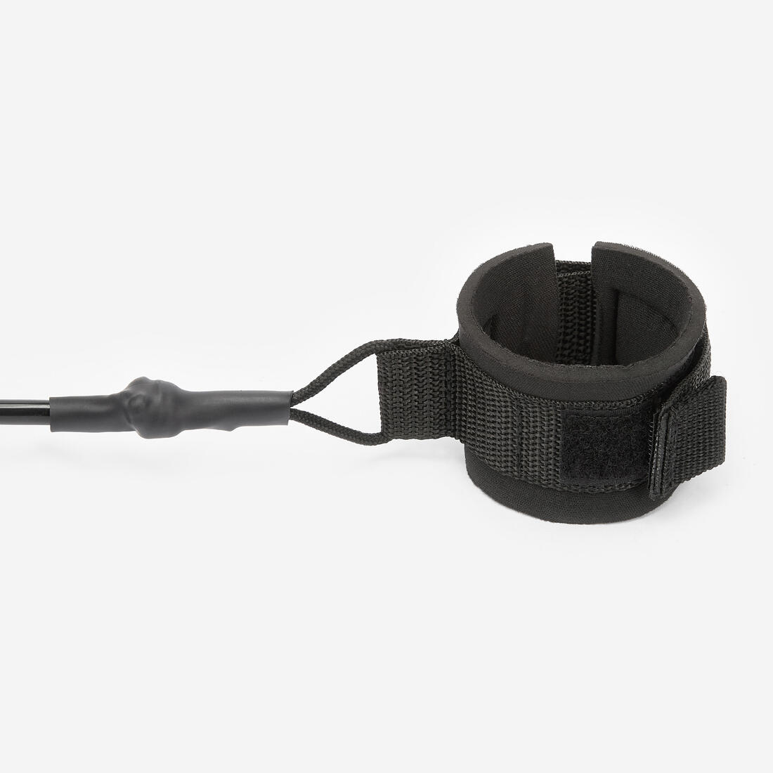LEASH BODYBOARD 100 poignet noir débutant