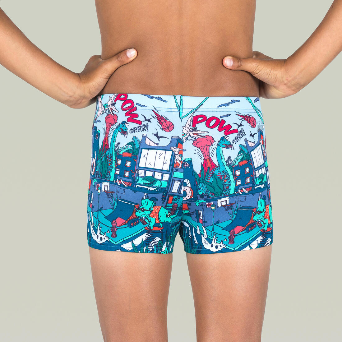 Boxer de bain garçon - fitib - all robot