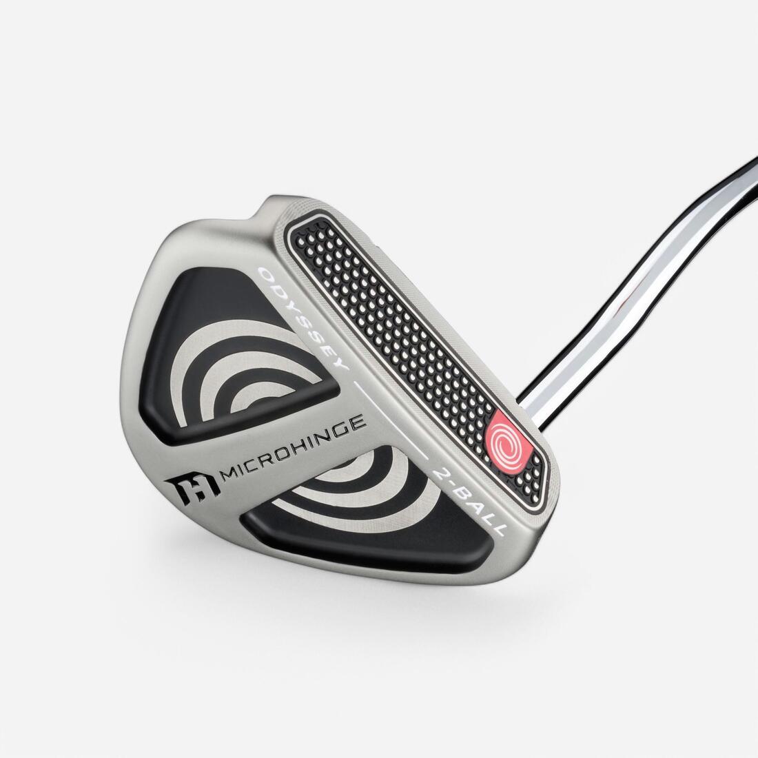 Putter golf droitier 34", Odyssey Microhinge 2 Ball