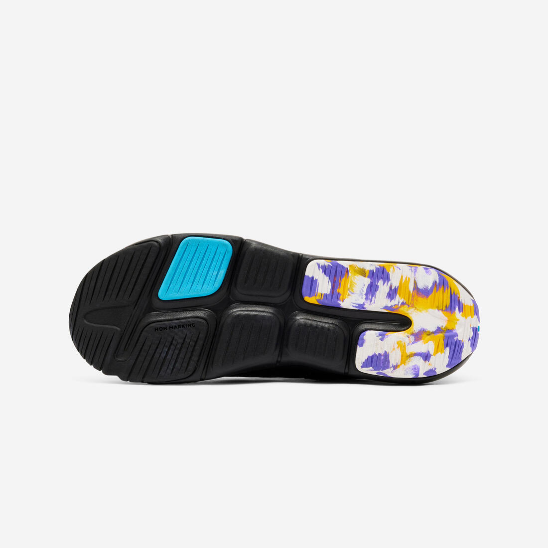 Chaussures de sport à scratch respirantes enfant, Playful Summer bleu et
