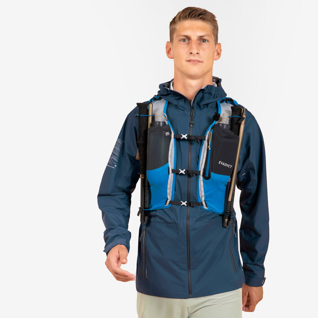 Sac trail running 10l mixte - vendu avec poche à eau 1l