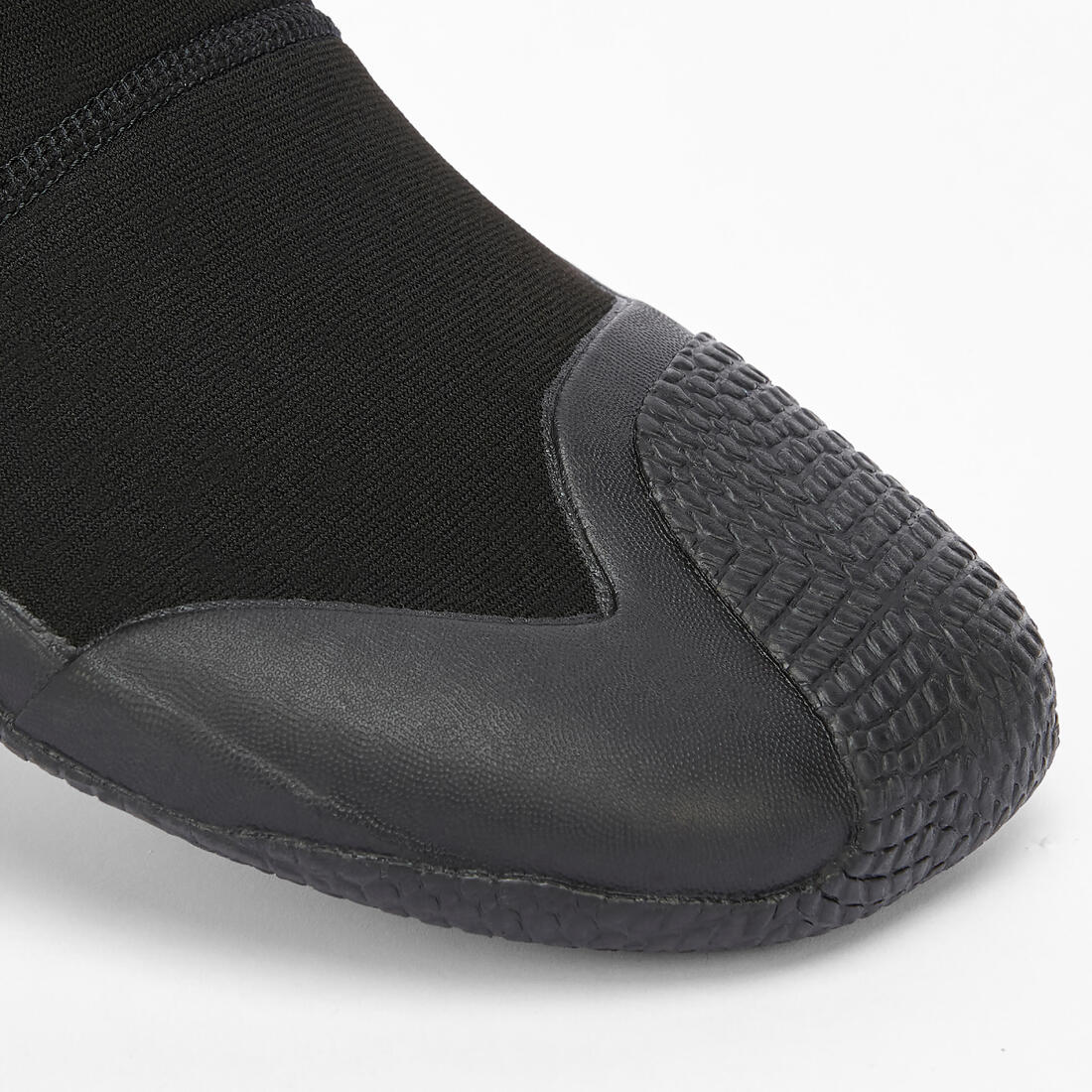 Chaussons bas de surf et windsurf caoutchouc naturel 3 mm - 100 noir
