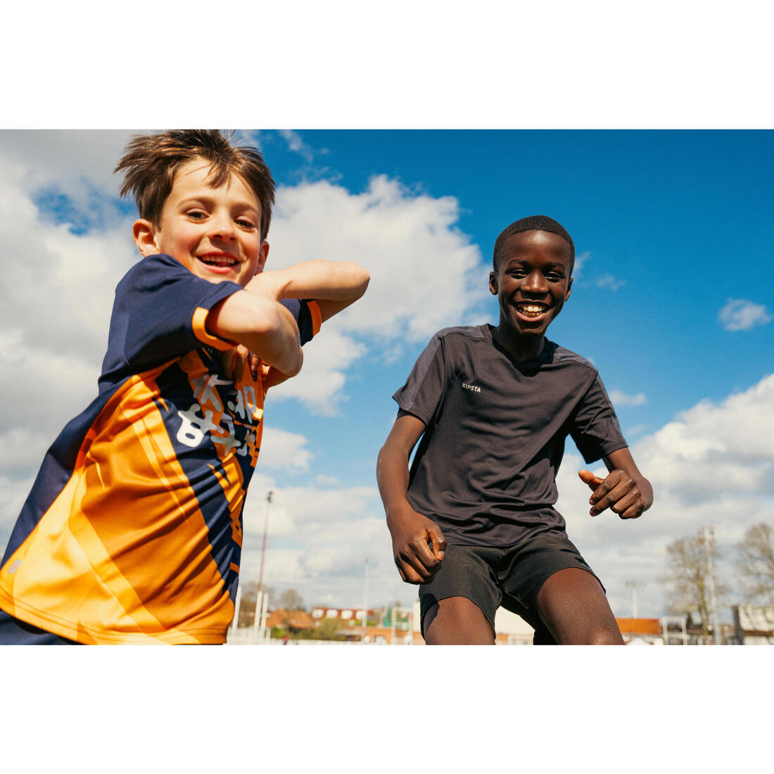 Maillot de Football enfant manches courtes ESSENTIEL