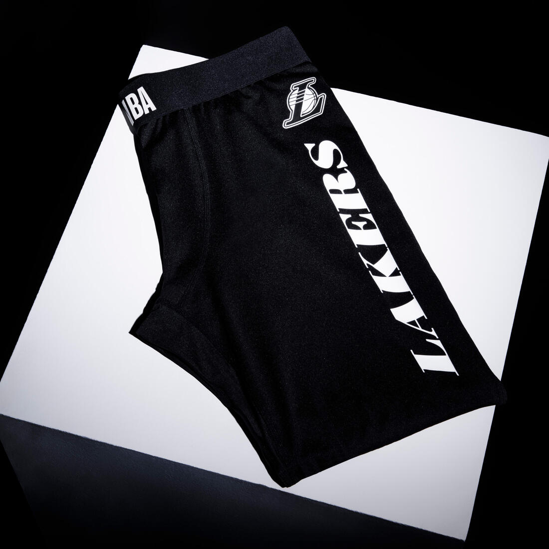 Legging 3/4 de basketball NBA Los Angeles Lakers Adulte - 500