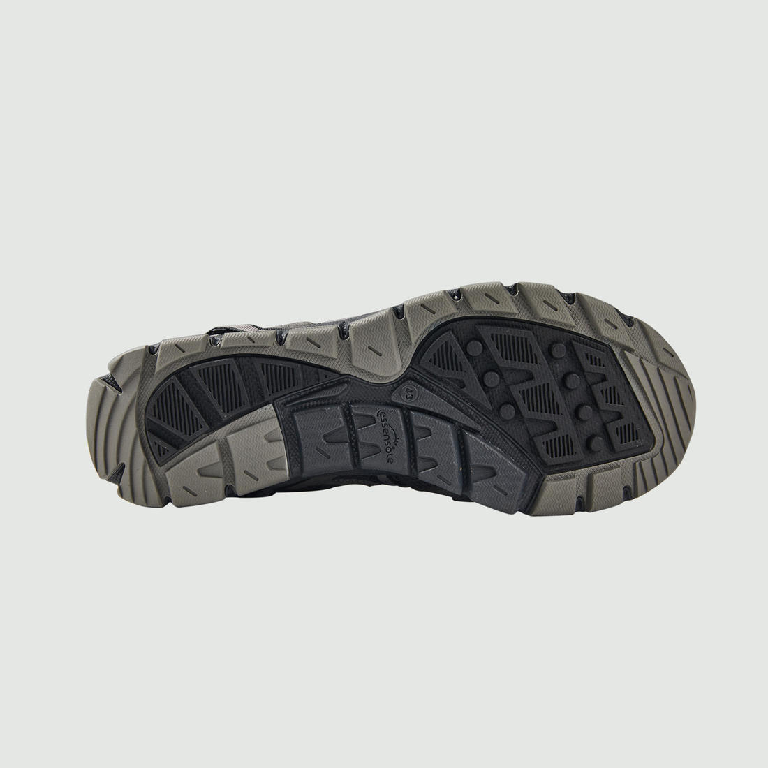 Chandales de randonnée homme, NH500 Fresh gris