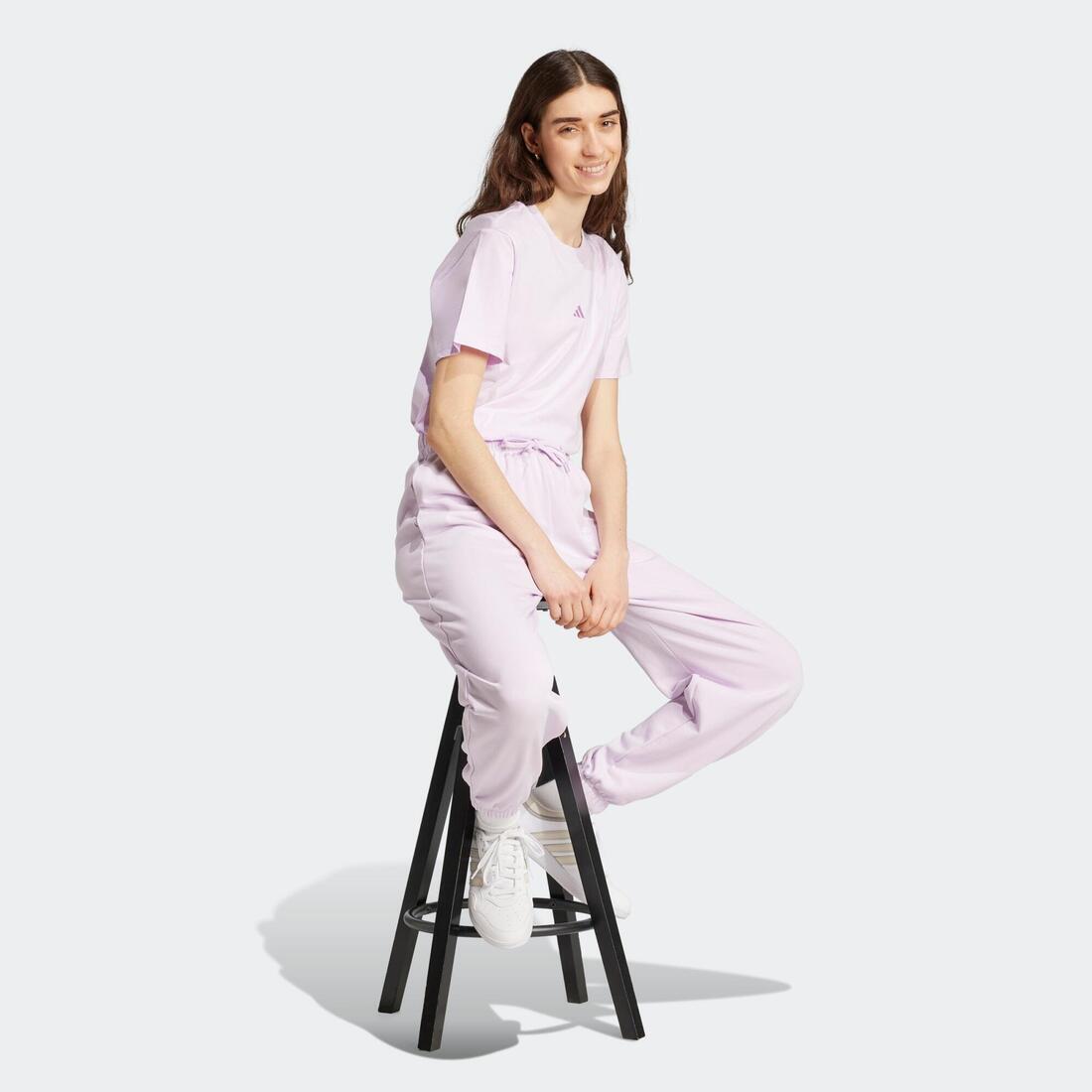 T-shirt de fitness en coton femme