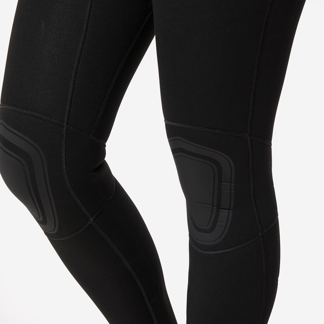 Combinaison SURF 100 Néoprène 4/3 mm femme noir back zip