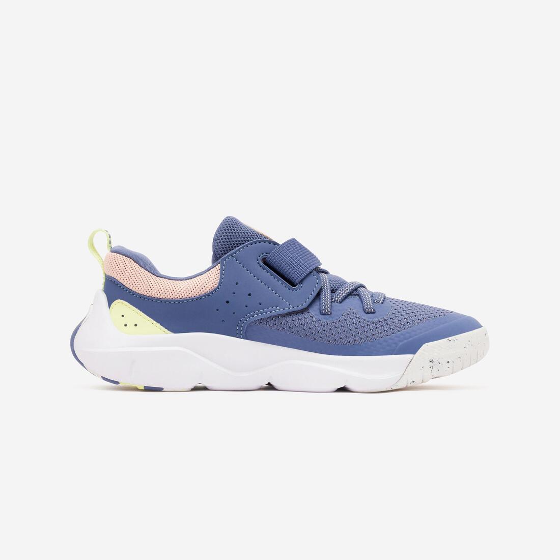 Chaussures de sport à scratch légères enfant, Playful Fast noir et