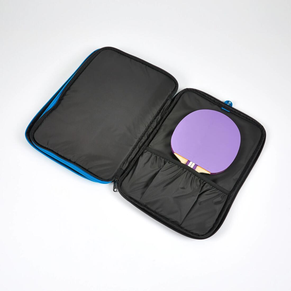 HOUSSE DE RAQUETTE TTC 560 DOUBLE Bleu Noir