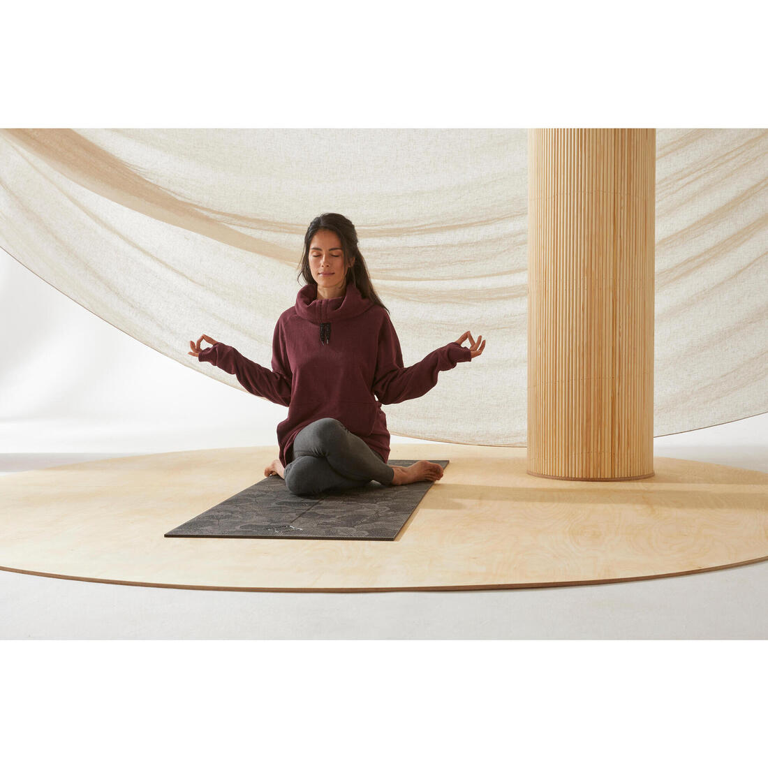 SWEAT YOGA FEMME RELAXATION POLAIRE