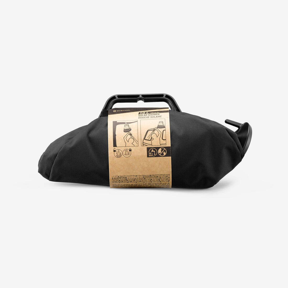 DOUCHE SOLAIRE POUR LE CAMPING - 10 LITRES