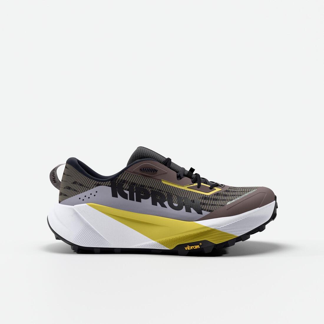 Chaussures de running trail homme, Kiprun kipsummit max, orange et