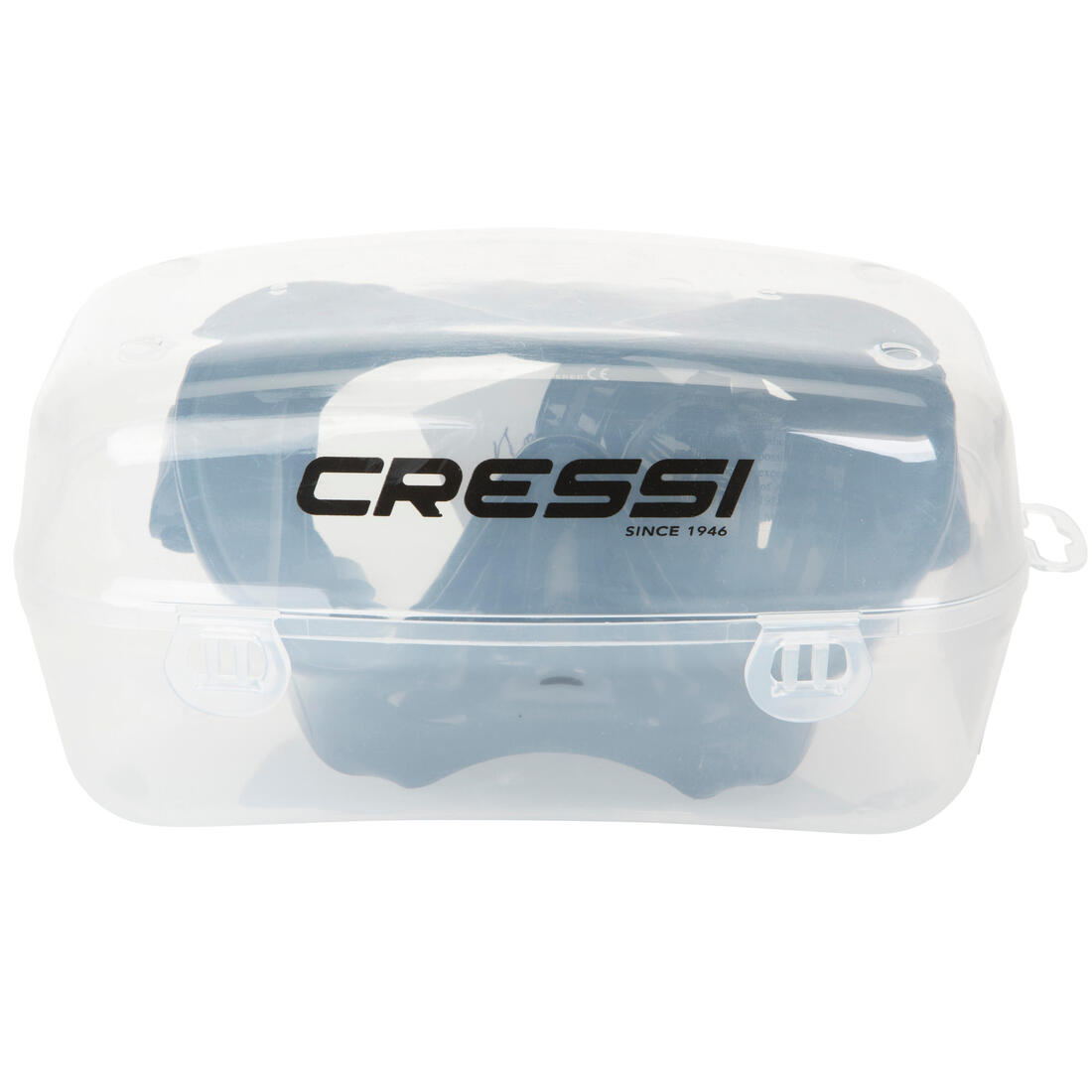 Masque plongée sans cerclage avec surmoulage, Frameless F1 noir