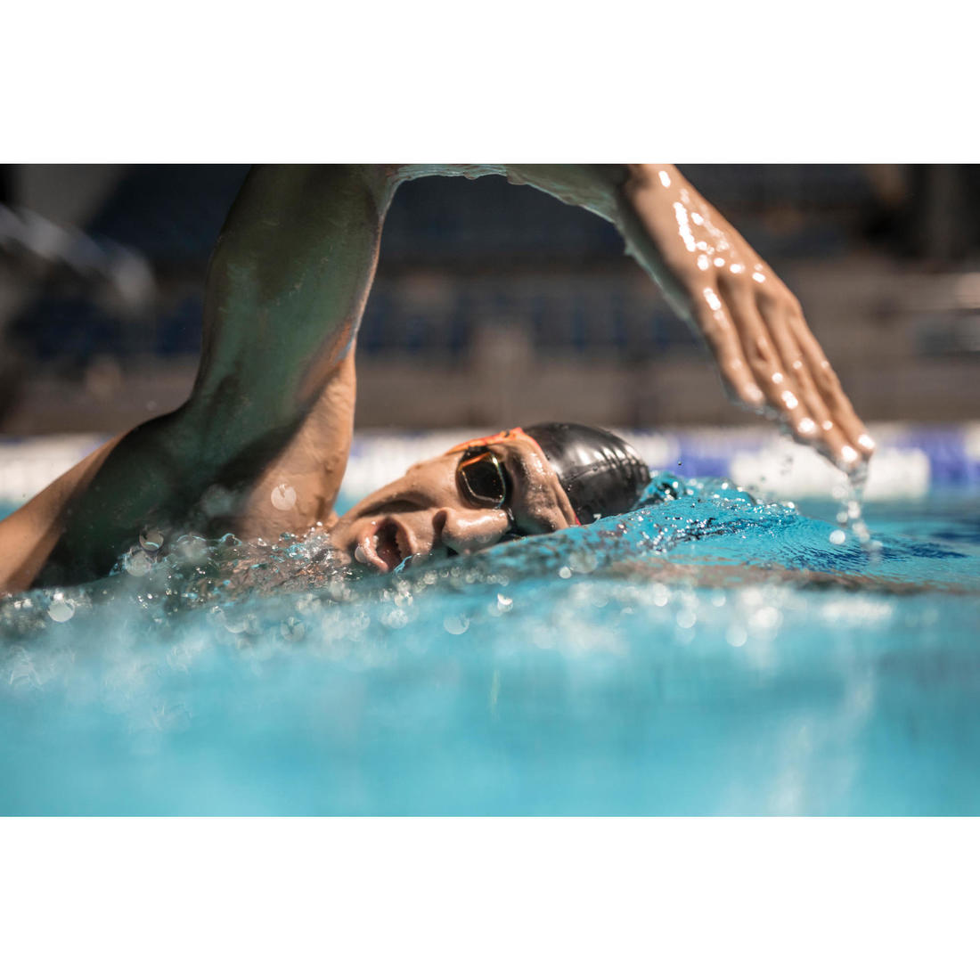Lunettes de natation Taille Unique - Bfast noir miroir orange fire