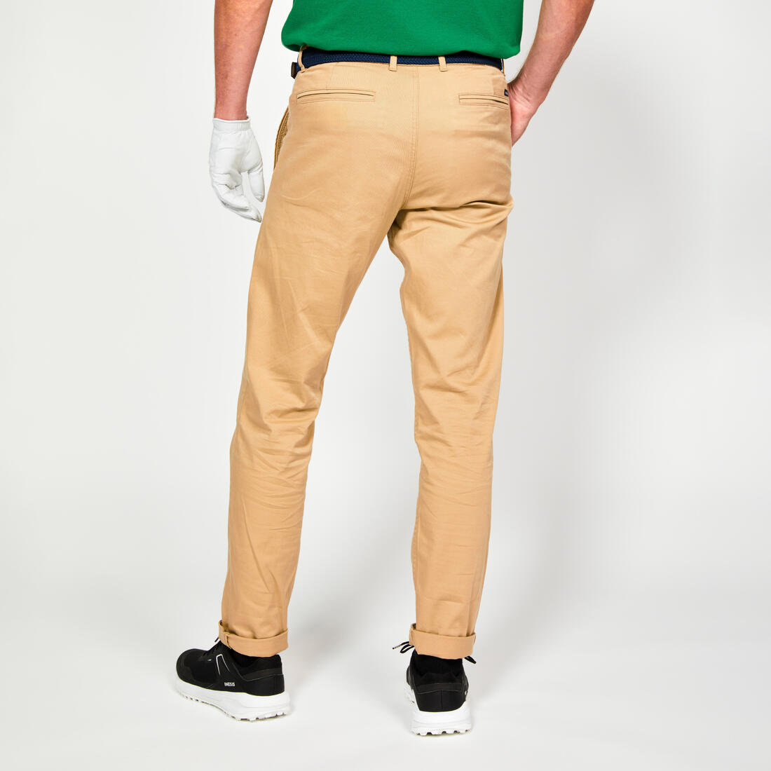 Pantalon de golf chino coton homme, MW500