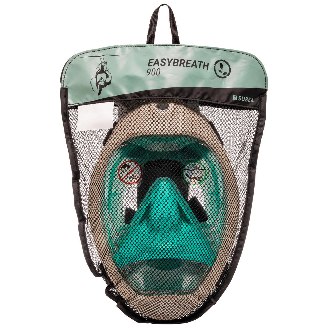 Masque snorkeling immersion Easybreath 900 > 10 ans
