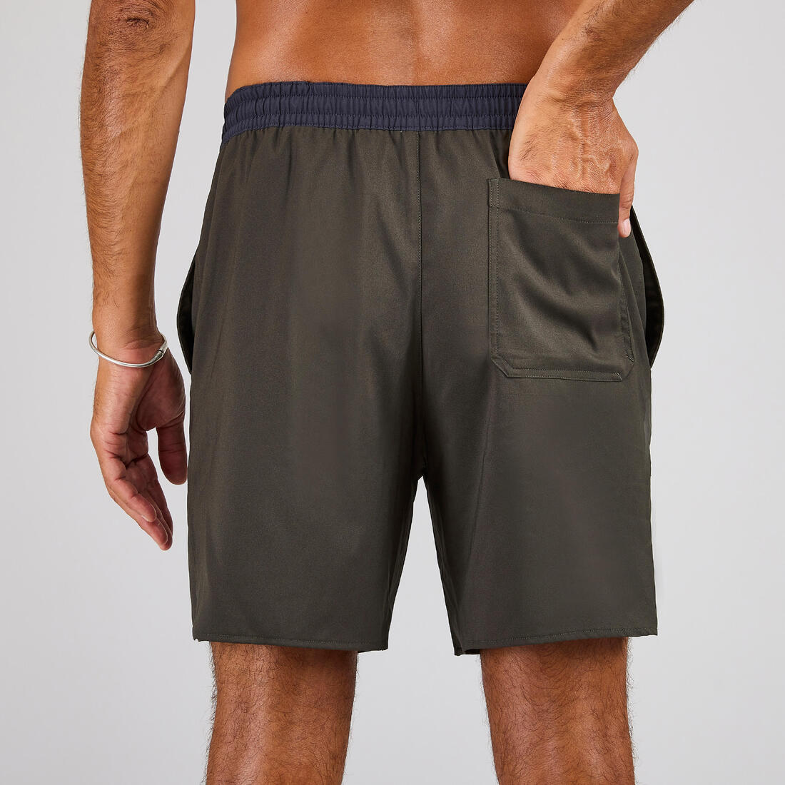Boardshort surf short de bain mi-long 18'' homme, 100 Supagirl
