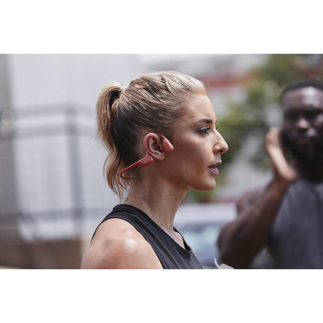 CASQUE SPORT CONDUCTION OSSEUSE - SHOKZ OPENRUN PRO NOIR 2