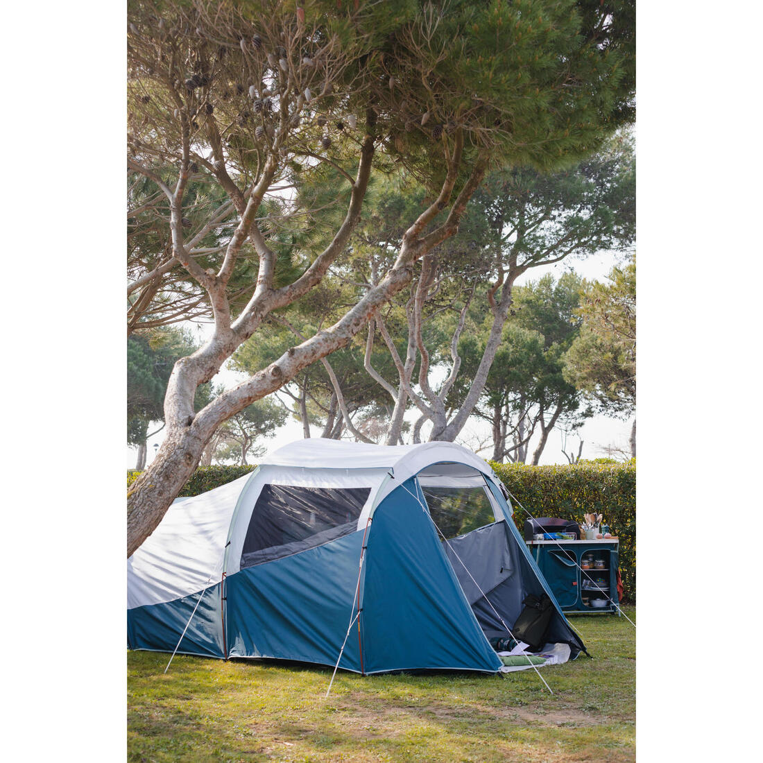 Tente à arceaux de camping - Arpenaz 4.1 F&B - 4 Places - 1 Chambre