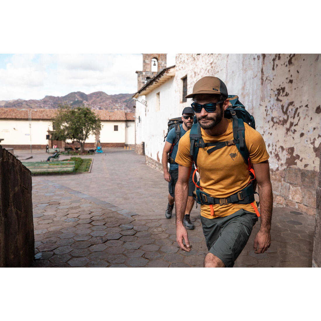 Short cargo de trek voyage - travel 500 homme