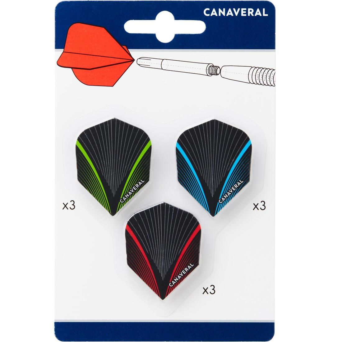 PACK DE 3 LOTS DE 3 PLUMES STANDARD CHEVRON