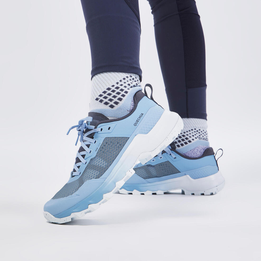 Chaussures de randonnée montagne femme, MH500 LIGHT