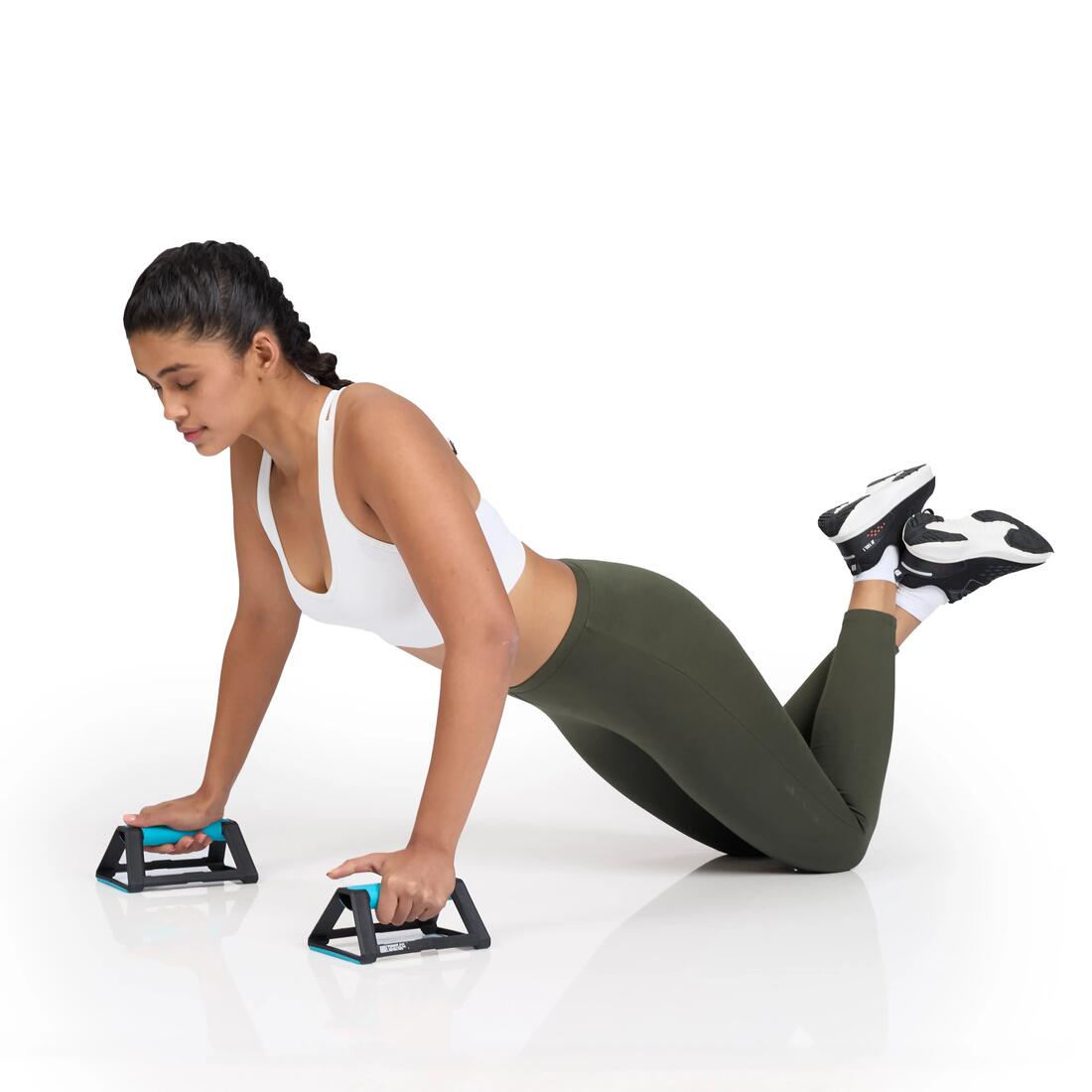 Legging de sport classique en coton et extensible femme
