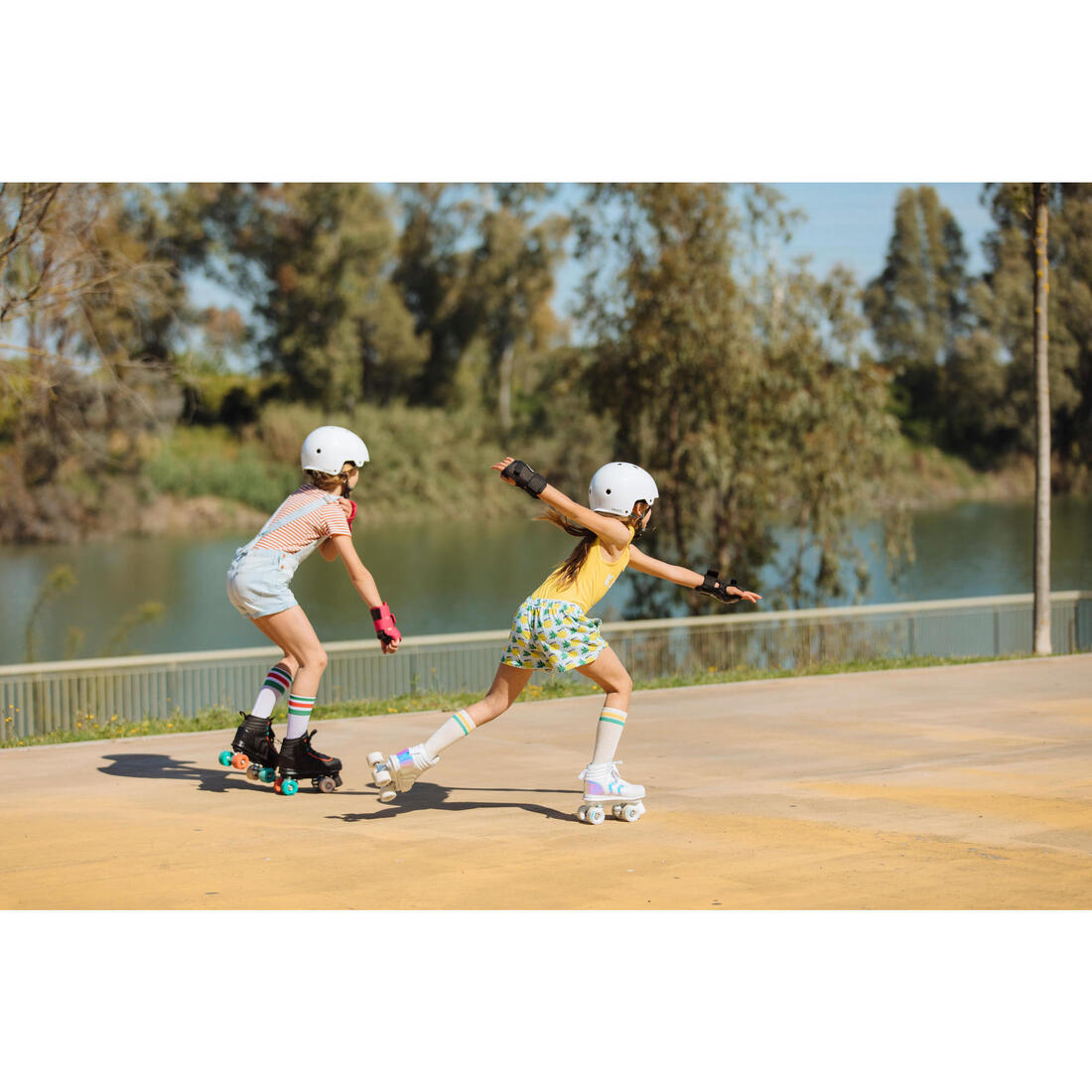 Patin à roulettes enfant QUAD 100 JR