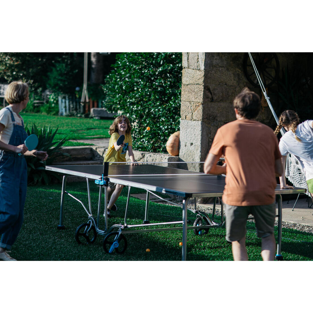 TABLE DE PING PONG EXTÉRIEURE PPT 530.2 GRISE