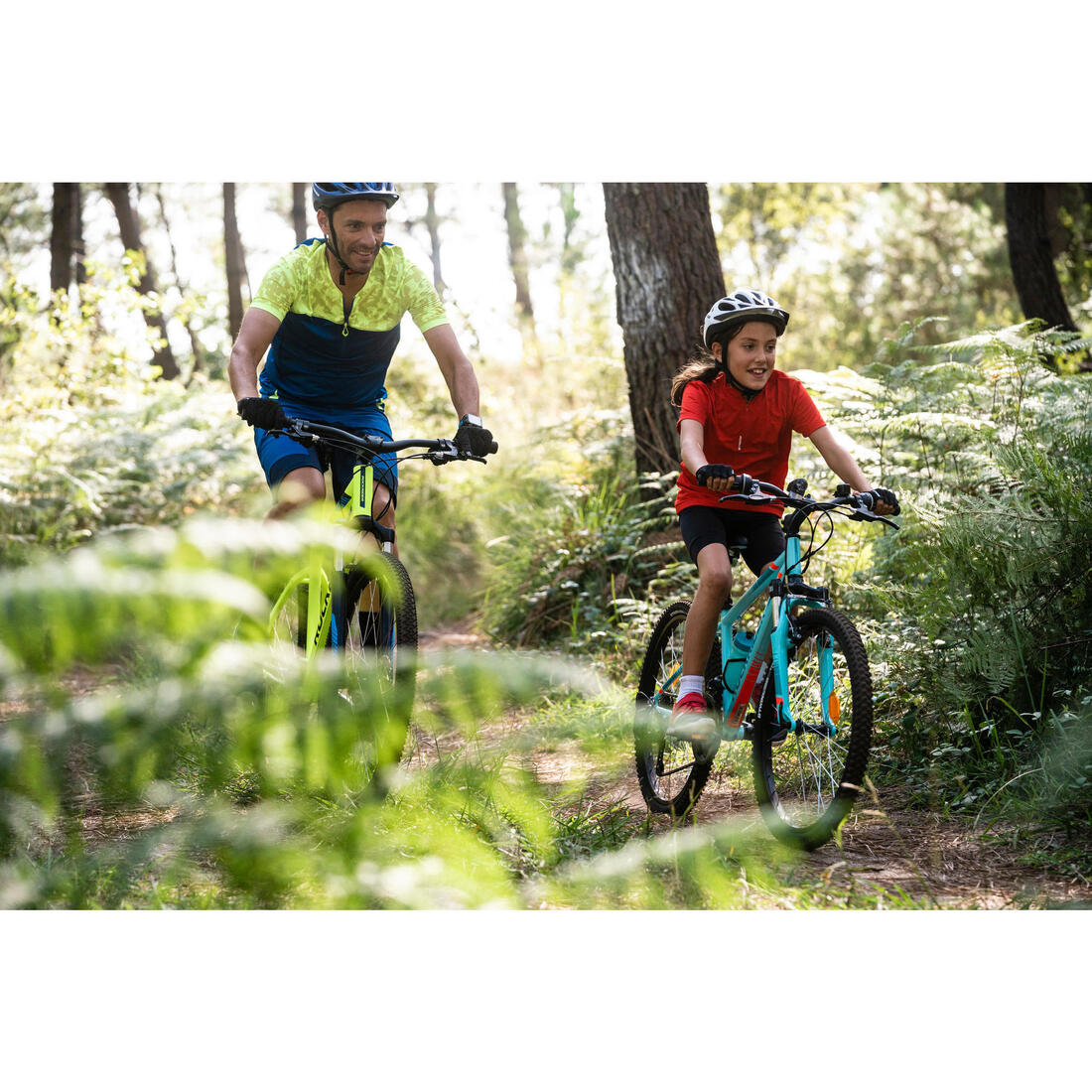 VTT ENFANT ROCKRIDER ST 500 24 POUCES 9-12 ans Jaune Fluo