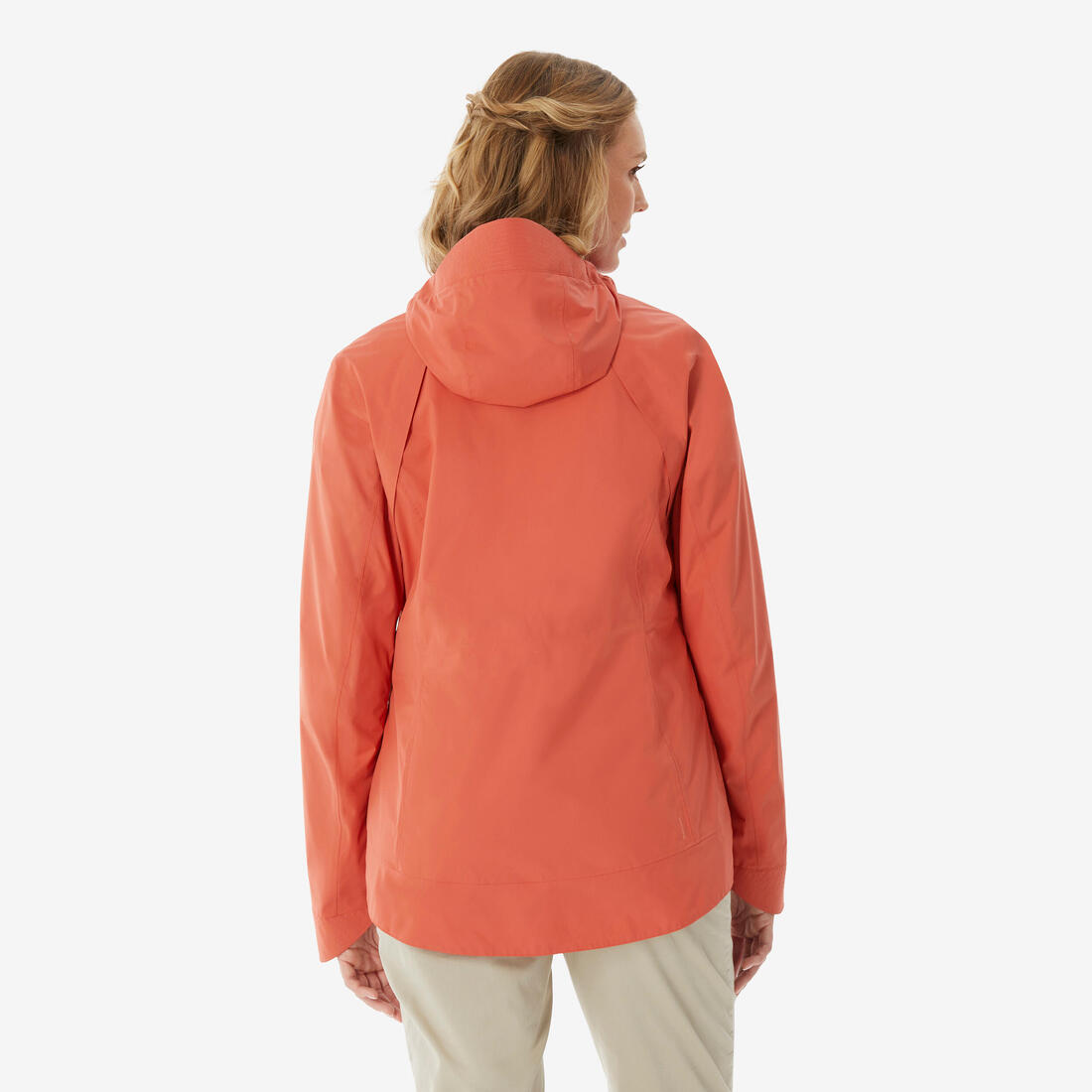 Veste de randonnée imperméable femme, NH500