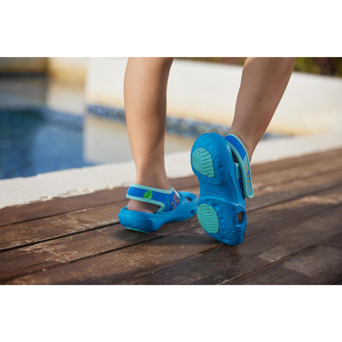 Chaussure Sabot Piscine bébé CLOG 500 Panda