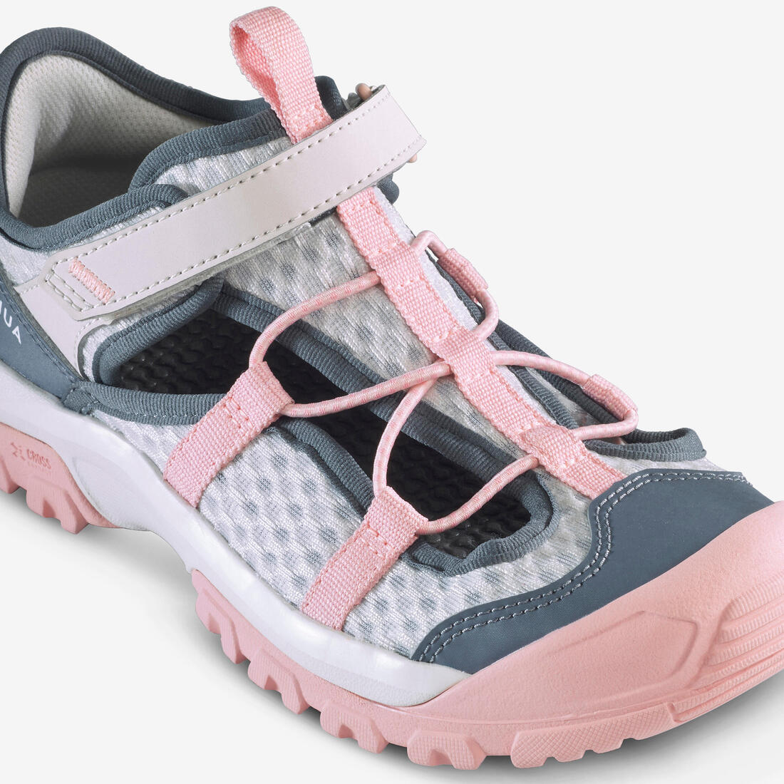 Sandales de randonnée MH150 TW rouges - enfant - 28 AU 39