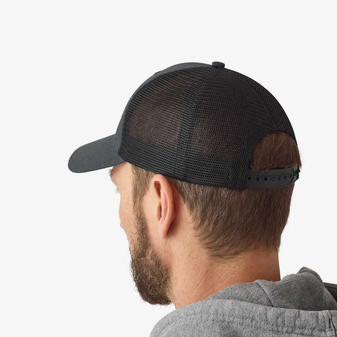 Casquette de pêche trucker snapback - FC 500 WXM grise