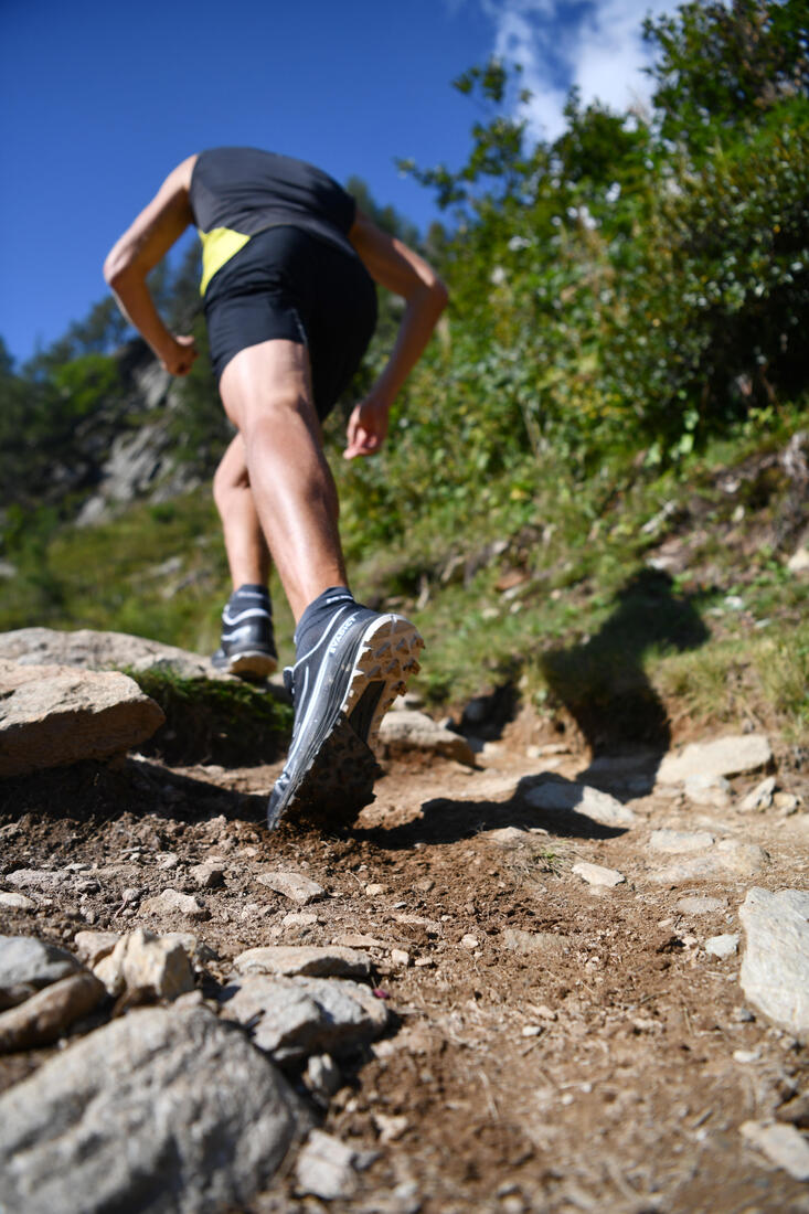 Chaussures de trail running pour homme Race ULTRA orange et noir